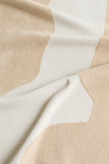 Cotton Arc Tea Towel  | Parchment