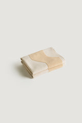 Cotton Arc Tea Towel  | Parchment