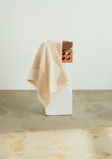 Cotton Arc Tea Towel  | Parchment