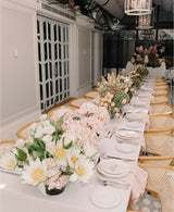 Blush Linen Napkins | Hire