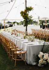 Natural Weave Tablecloth | Hire