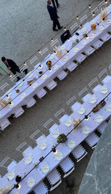 White Linen Tablecloth | Hire