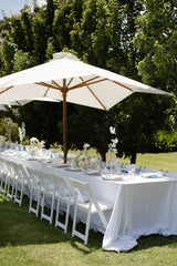 White Linen Tablecloth | Hire