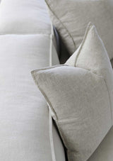 100% Linen Throw Cushion | Natural