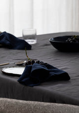 Navy Linen Napkins | Hire