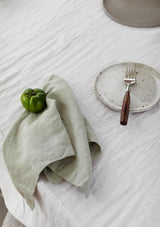 Sage Green Linen Napkins | Hire